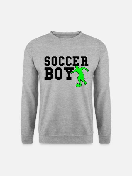 soccer boy - Unisex Sweatshirt - salt & pepper