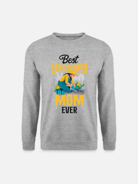 Landscaper Landscaping Landscape - Unisex Pullover - Weißgrau meliert