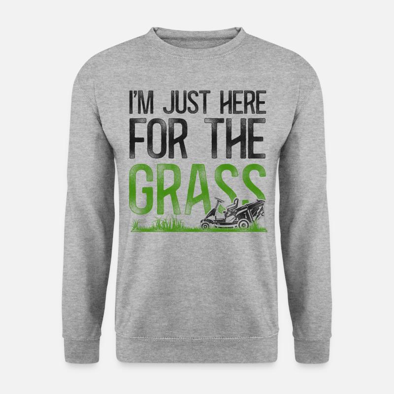 Landscaper Landscaping Landscape - Unisex Pullover - Weißgrau meliert
