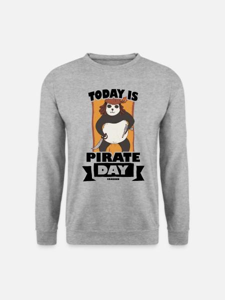 Today Is Pirate Day - Unisex Sweatshirt - salt & pepper