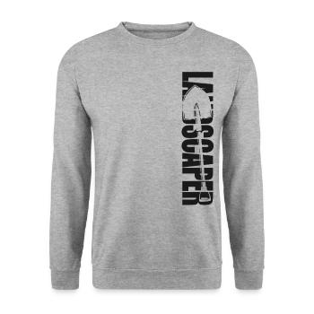 Landscaper Landscaping Landscape - Unisex Sweatshirt - salt & pepper - Front - Alina (178cm) & Michal (187cm)