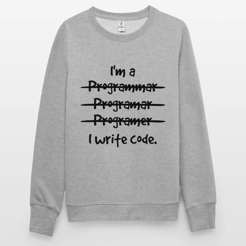 I'm A Programmer I Write Code Computer Scientist A Unisex Pullover