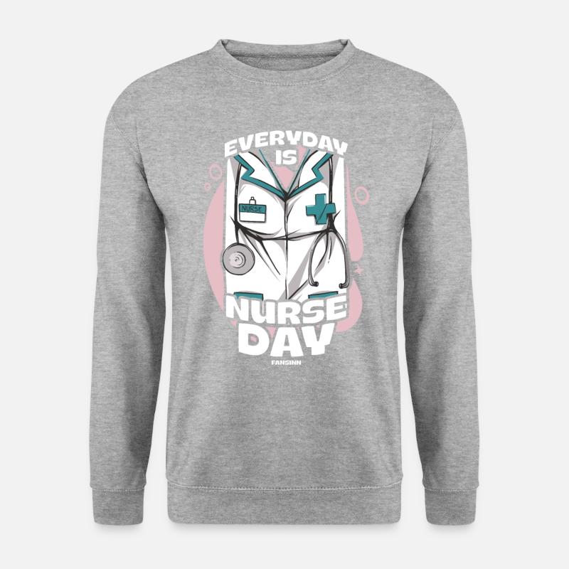 Everyday Is Nurse Day - Unisex Sweatshirt - salt & pepper