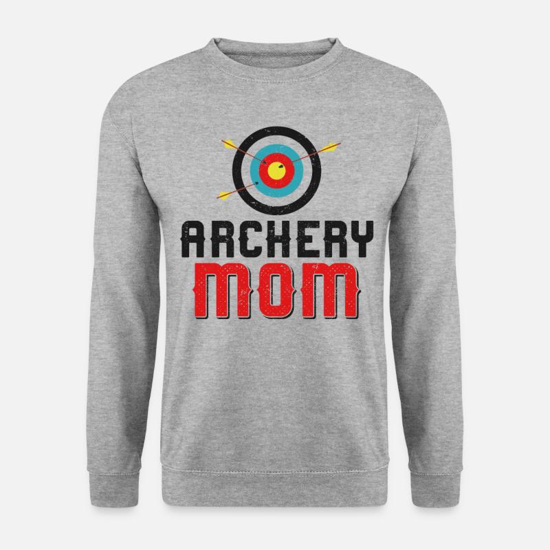 Archery Bow Archer Mom Mother - Unisex Sweatshirt - salt & pepper