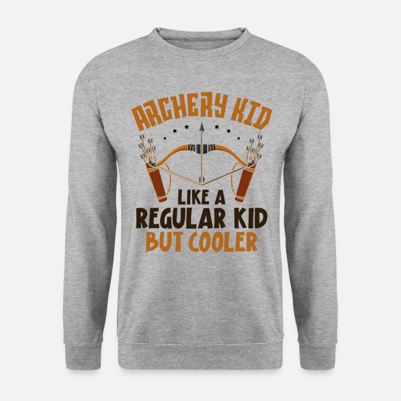 Archery Bow Archer Archery Kid - Unisex Sweatshirt - salt & pepper