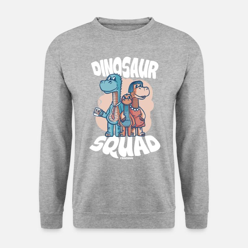 Dinosaur Squad - Unisex Sweatshirt - salt & pepper