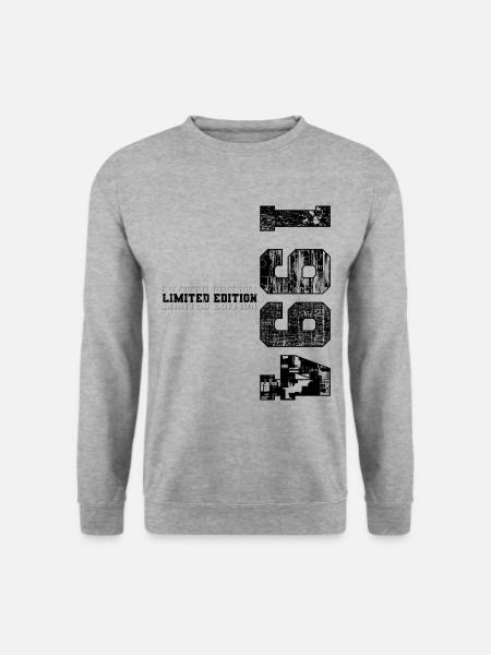 Limited Edition 1994 Geburtsjahr 1994 Geburtstag - Unisex Pullover - Weißgrau meliert