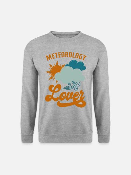 Meteorologist Weather Forecast - Unisex Sweatshirt - salt & pepper