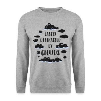 Météorologue Prévisions météorologiques - Sweat-shirt Unisexe - gris chiné - Devant - Alina (178cm) & Michal (187cm)