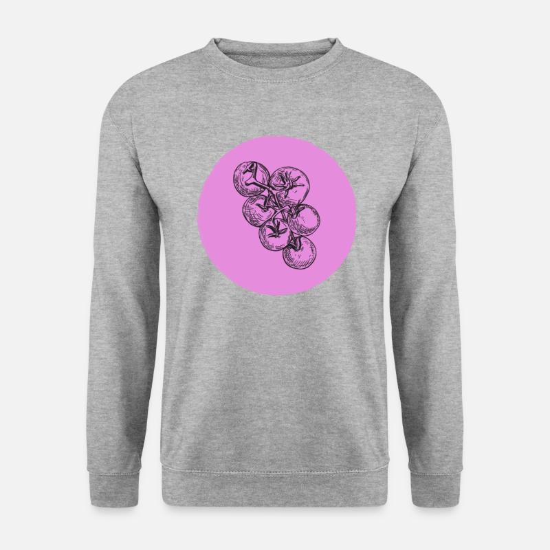 Cocktail tomatoes - Unisex Sweatshirt - salt & pepper