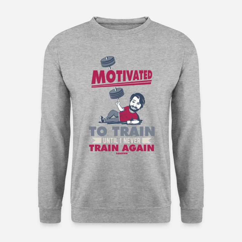 Motivation - Unisex Sweatshirt - salt & pepper
