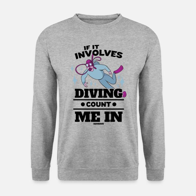 Dive - Unisex Sweatshirt - salt & pepper