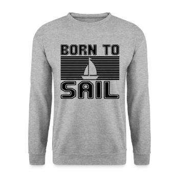 Voile - Sweat-shirt Unisexe - gris chiné - Devant - Alina (178cm) & Michal (187cm)