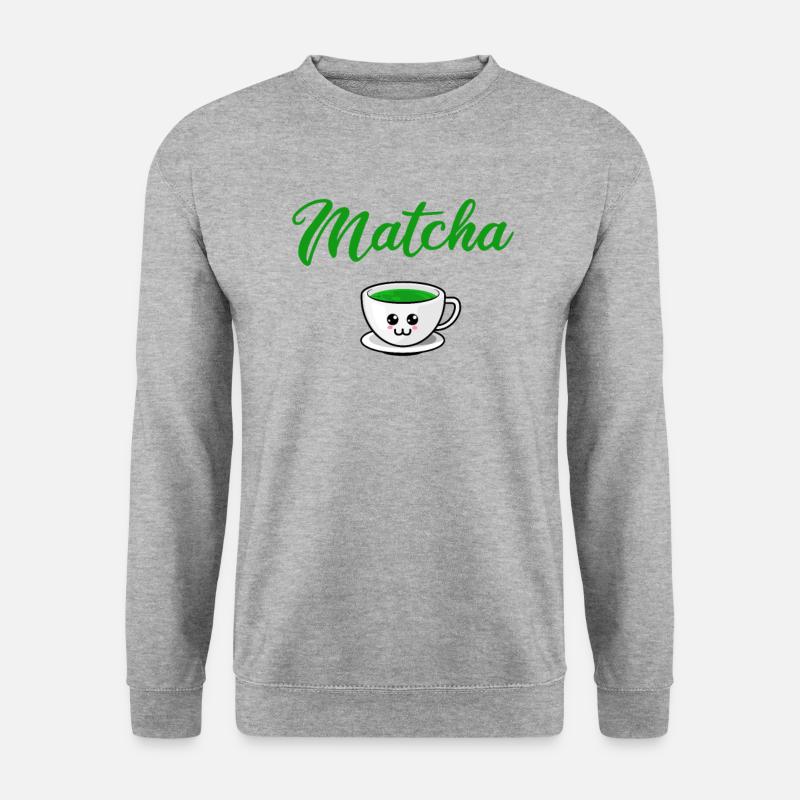 matcha, funny matcha - Unisex Sweatshirt - salt & pepper
