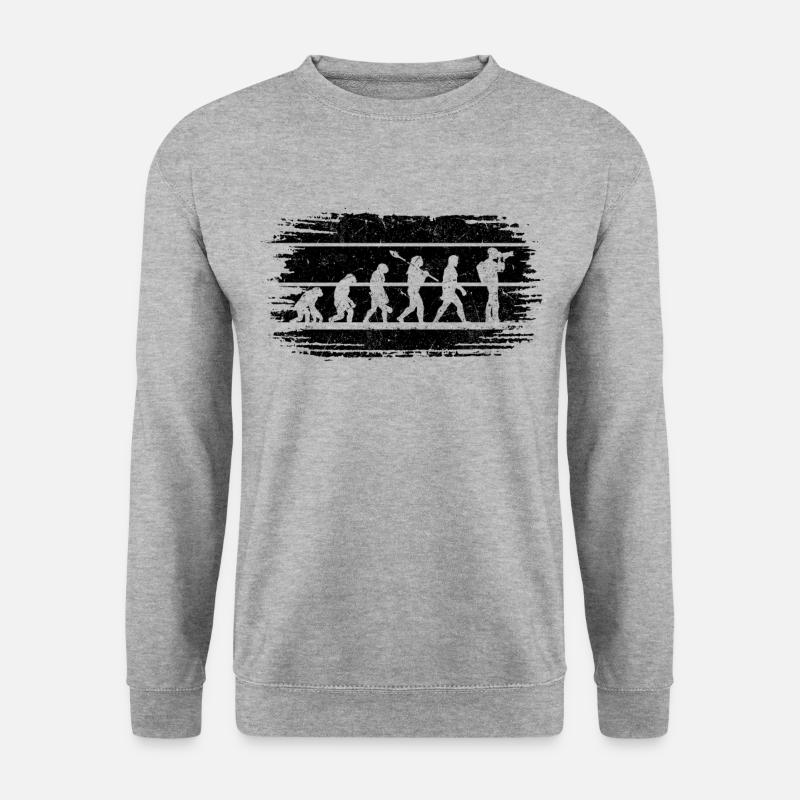 Photography Evolution Photography Evolutionary Photographer - Unisex Sweatshirt - salt & pepper