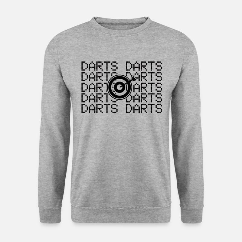 Dart Darts - Unisex Sweatshirt - salt & pepper