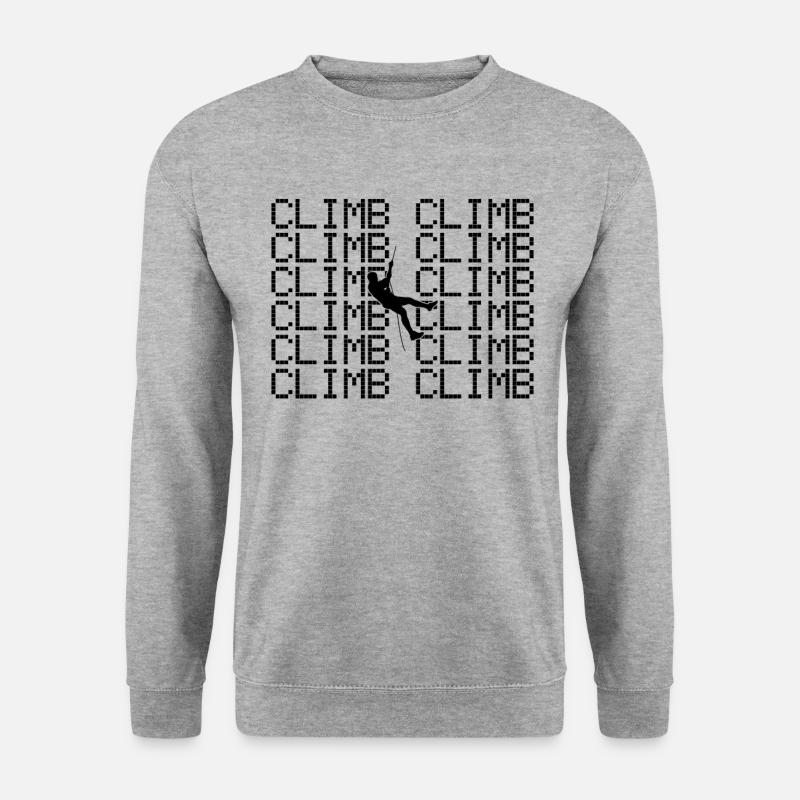 Climb - Unisex Sweatshirt - salt & pepper