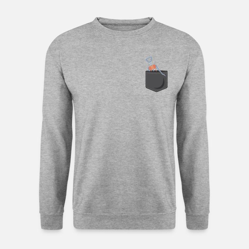 Sommelier Wine Drinking Tasting - Unisex Sweatshirt - salt & pepper