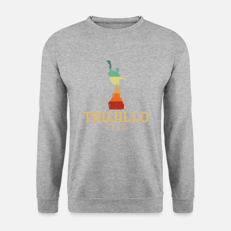 Trujillo Peru, peruvian peru - Unisex Sweatshirt - salt & pepper