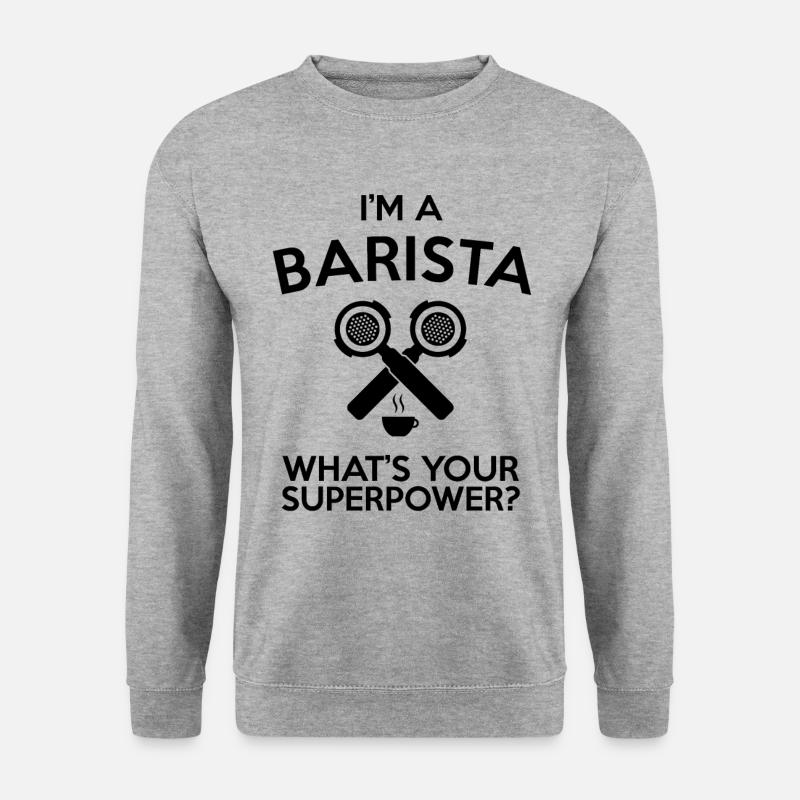 Barkeeper - Unisex Pullover - Weißgrau meliert