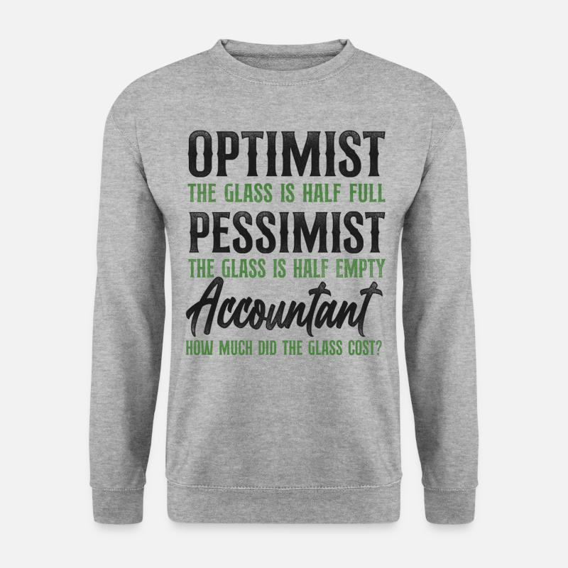 Comptable Comptable Comptable Comptabilité - Sweat-shirt Unisexe - gris chiné