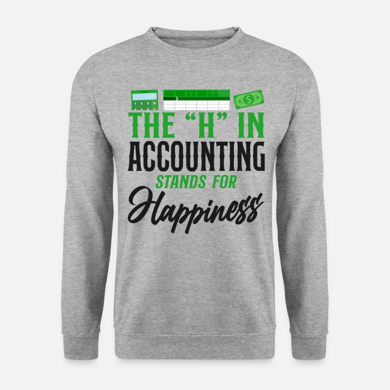 Comptable Comptable Comptable Comptabilité - Sweat-shirt Unisexe - gris chiné