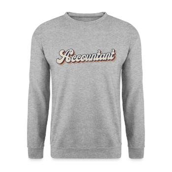 Comptable Comptable Comptable Comptabilité - Sweat-shirt Unisexe - gris chiné - Devant - Alina (178cm) & Michal (187cm)