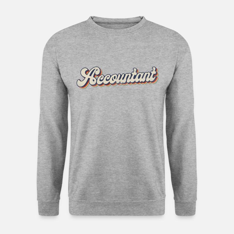 Comptable Comptable Comptable Comptabilité - Sweat-shirt Unisexe - gris chiné
