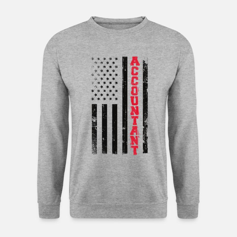 Comptable Comptable Comptable Comptabilité - Sweat-shirt Unisexe - gris chiné