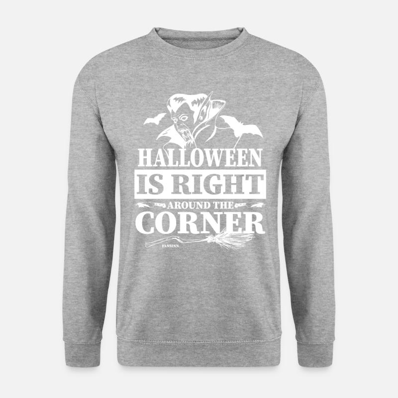 Bientôt c’est Halloween - Sweat-shirt Unisexe - gris chiné