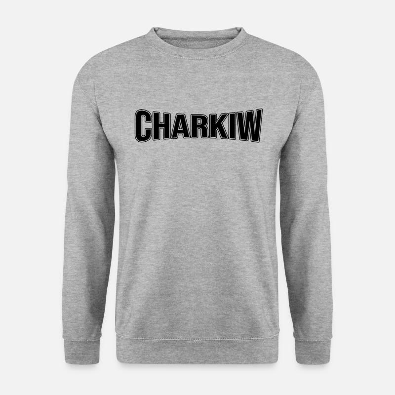 Charkiw - Unisex Pullover - Weißgrau meliert
