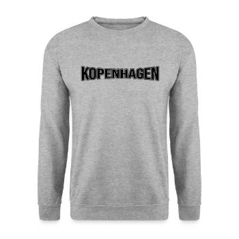 Copenhagen - Unisex Sweatshirt - salt & pepper - Front - Alina (178cm) & Michal (187cm)