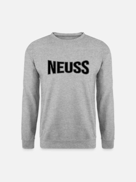 Neuss - Unisex Pullover - Weißgrau meliert