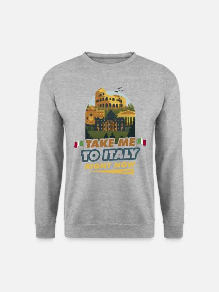 Italy - Unisex Sweatshirt - salt & pepper