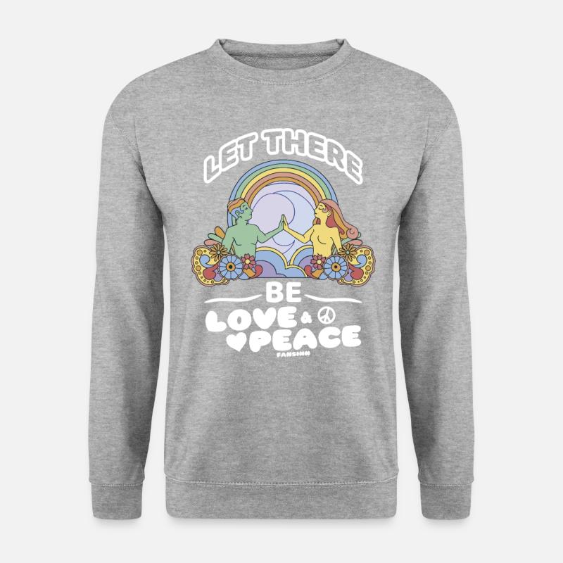 Peace - Unisex Sweatshirt - salt & pepper