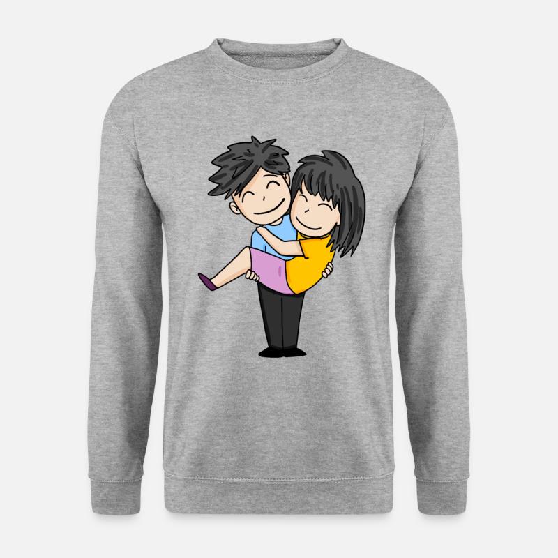 Couples - Unisex Sweatshirt - salt & pepper