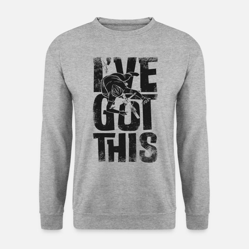 Enduro VTT VTT Équitation - Sweat-shirt Unisexe - gris chiné