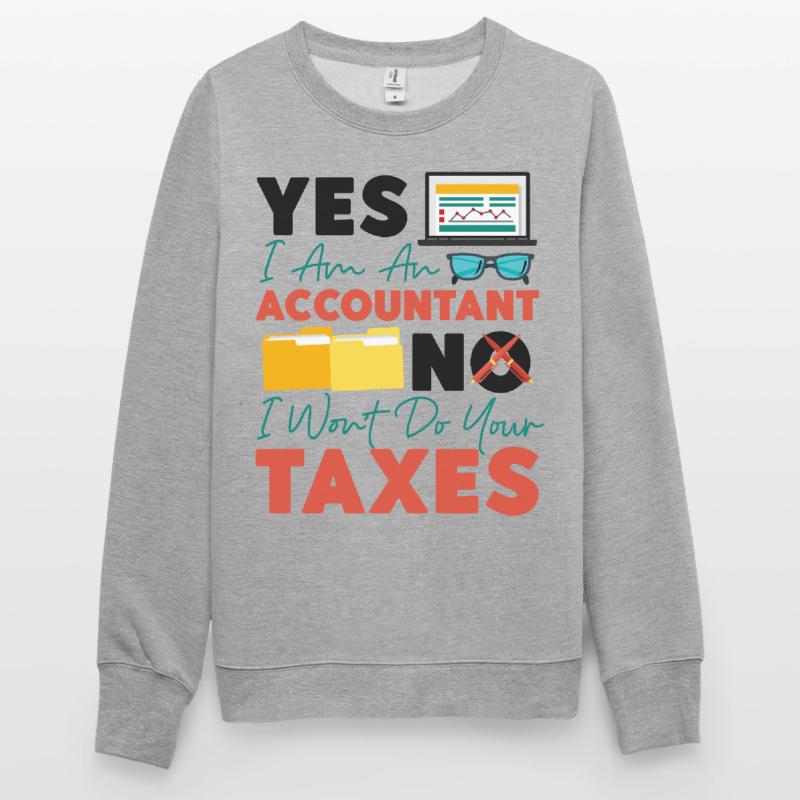 Comptable Comptable Comptable Sweat-shirt Unisexe