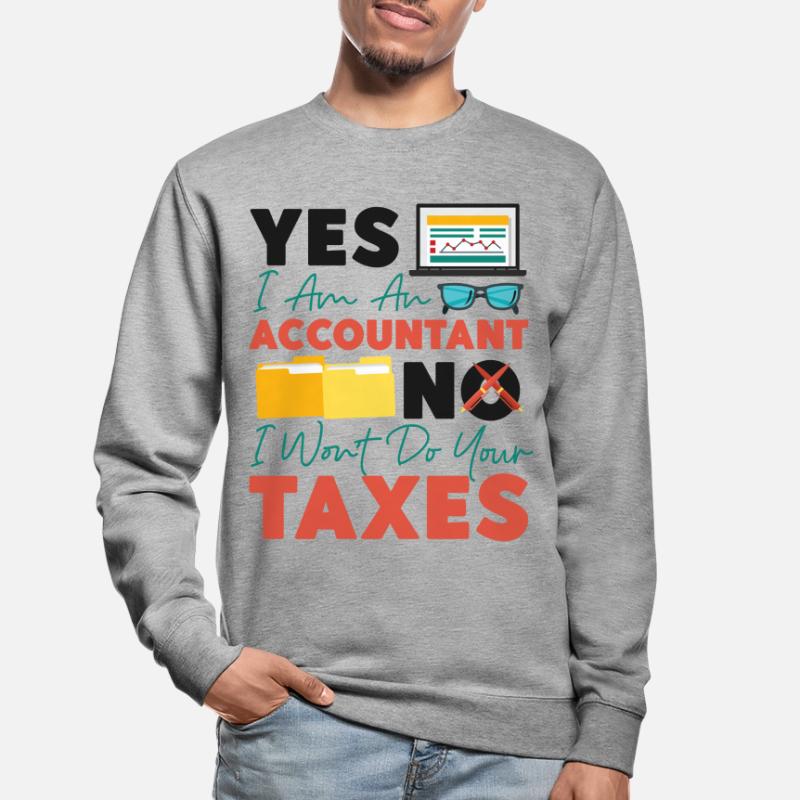 Comptable Comptable Comptable Sweat-shirt Unisexe