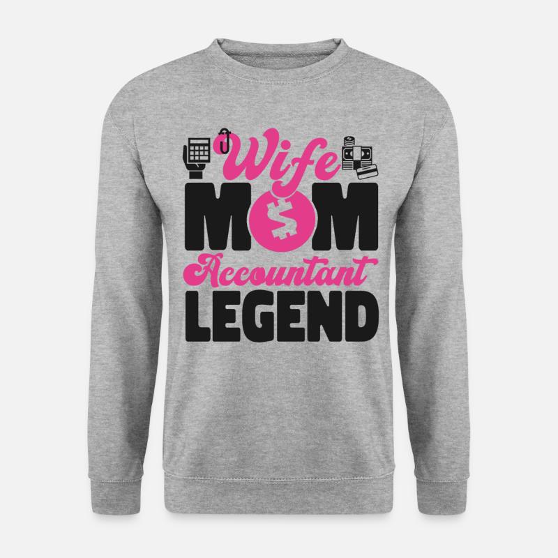 Comptable Comptable Comptable - Sweat-shirt Unisexe - gris chiné