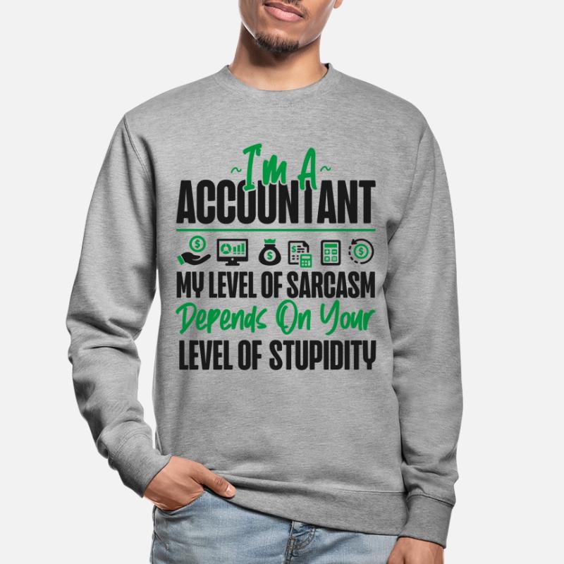 Comptable Comptable Comptable Sweat-shirt Unisexe