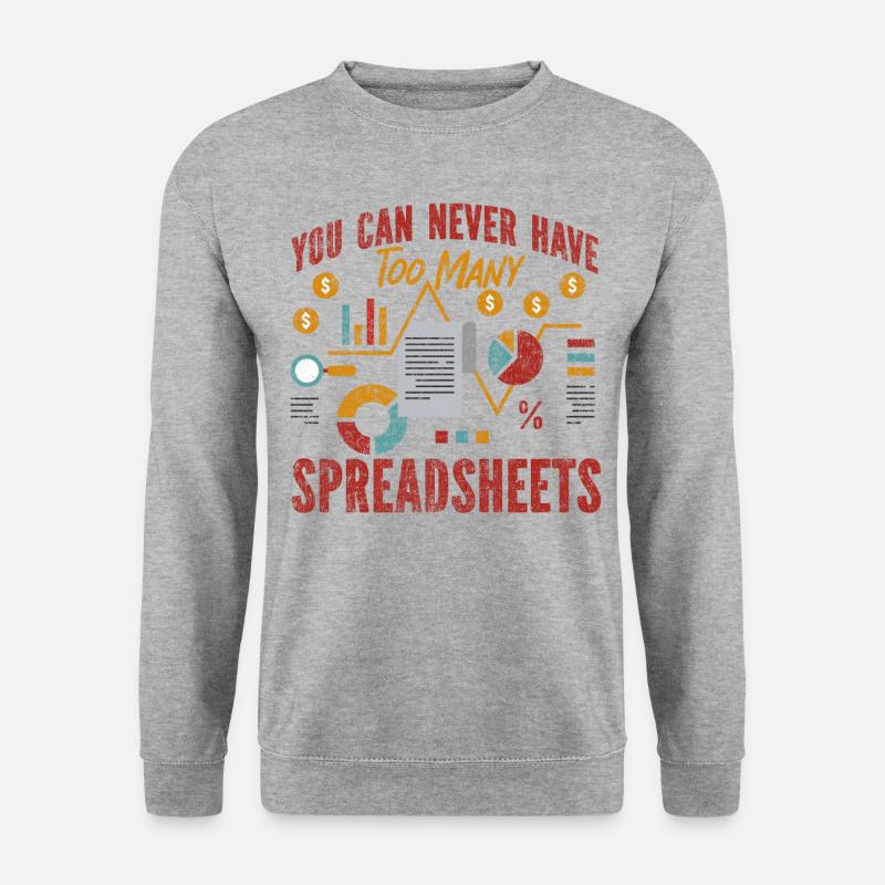 Comptable Comptable Comptable - Sweat-shirt Unisexe - gris chiné