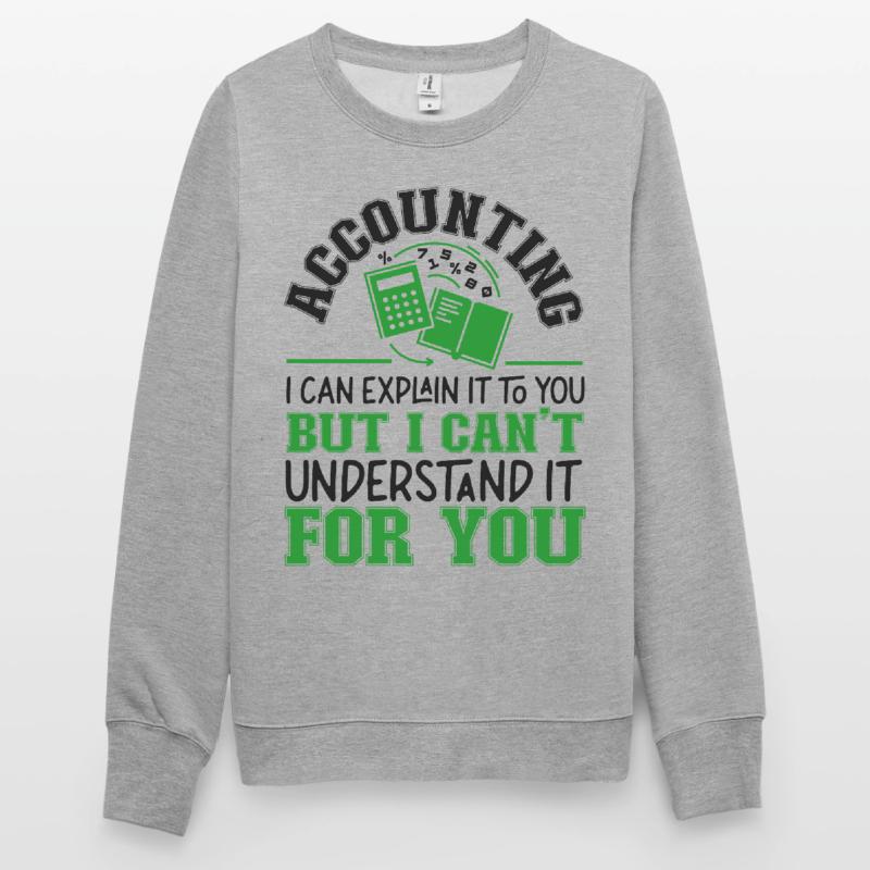 Comptable Comptable Comptable Sweat-shirt Unisexe