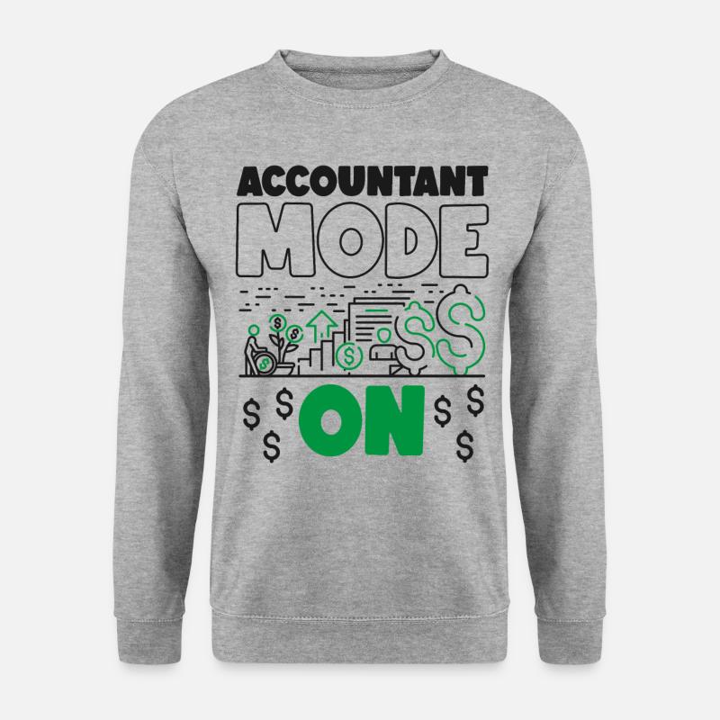 Comptable Comptable Comptable - Sweat-shirt Unisexe - gris chiné