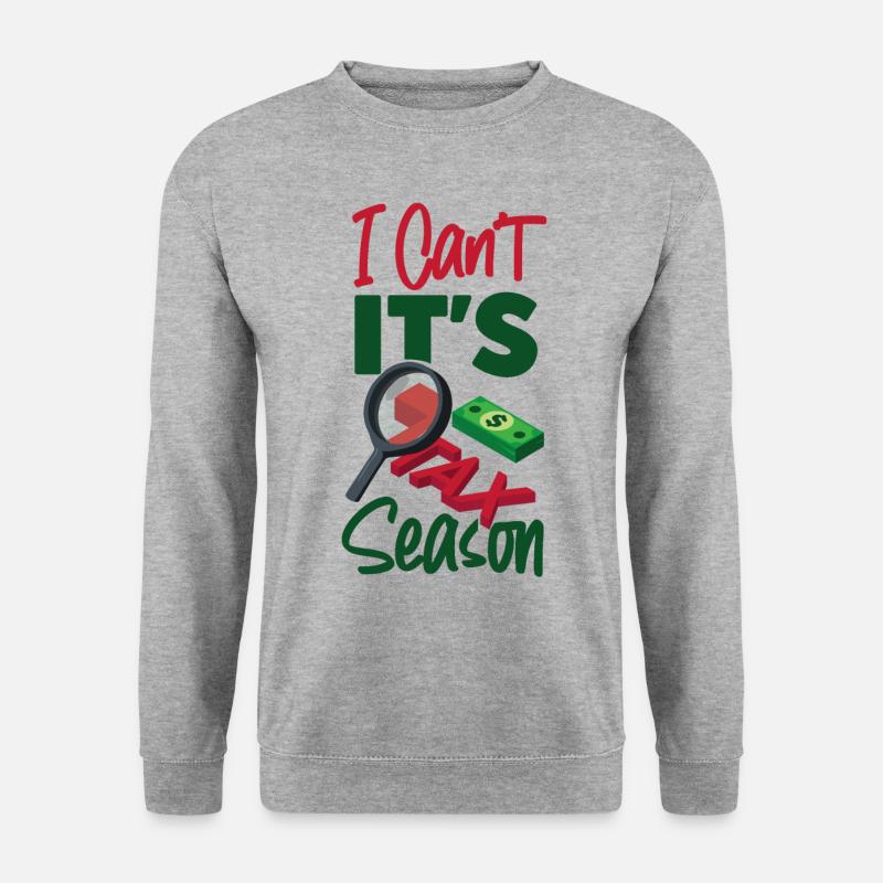 Accountant Bookkeeper Accounting - Unisex Pullover - Weißgrau meliert
