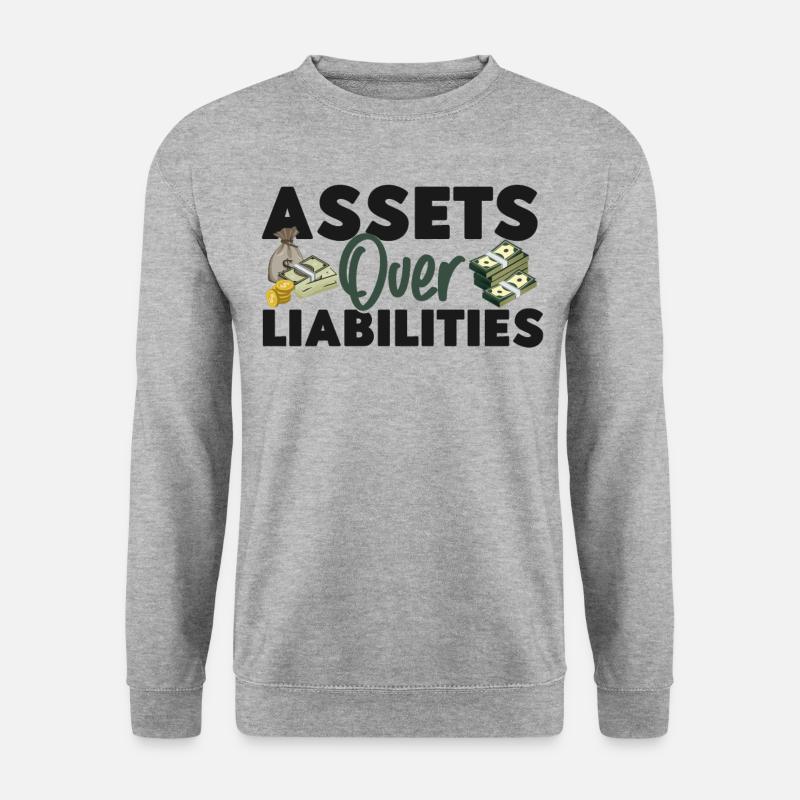 Comptable Comptable Comptable - Sweat-shirt Unisexe - gris chiné