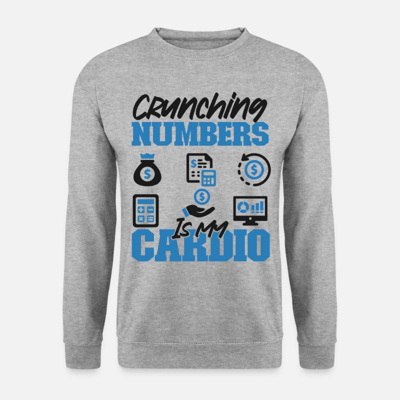 Comptable Comptable Comptable - Sweat-shirt Unisexe - gris chiné