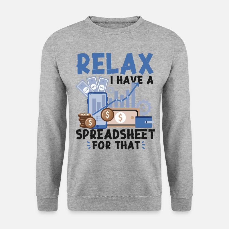 Comptable Comptable Comptable - Sweat-shirt Unisexe - gris chiné