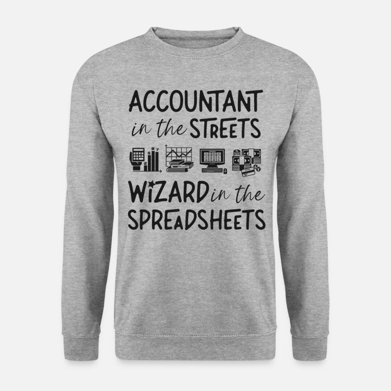 Comptable Comptable Comptable - Sweat-shirt Unisexe - gris chiné