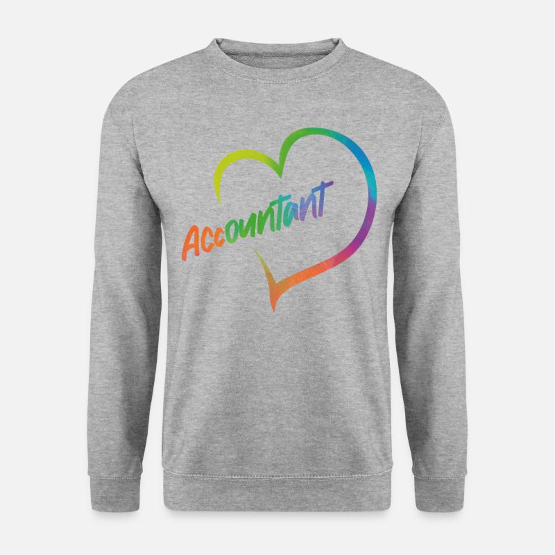 Comptable Comptable Comptable - Sweat-shirt Unisexe - gris chiné